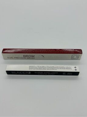 Wunder2 Super-Stay Liner in Essential Brown + Dual Precision Brow Brush